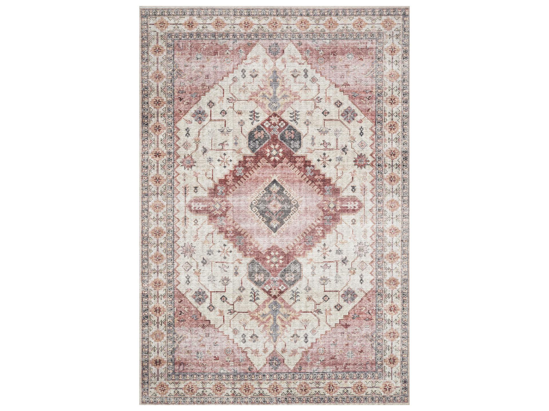 Skye Bordered Runner Area Rug