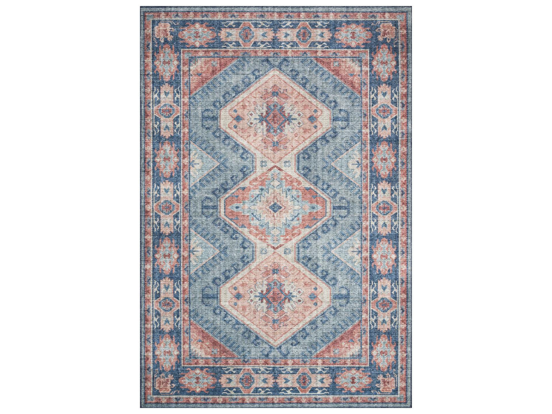 Skye Bordered Runner Area Rug