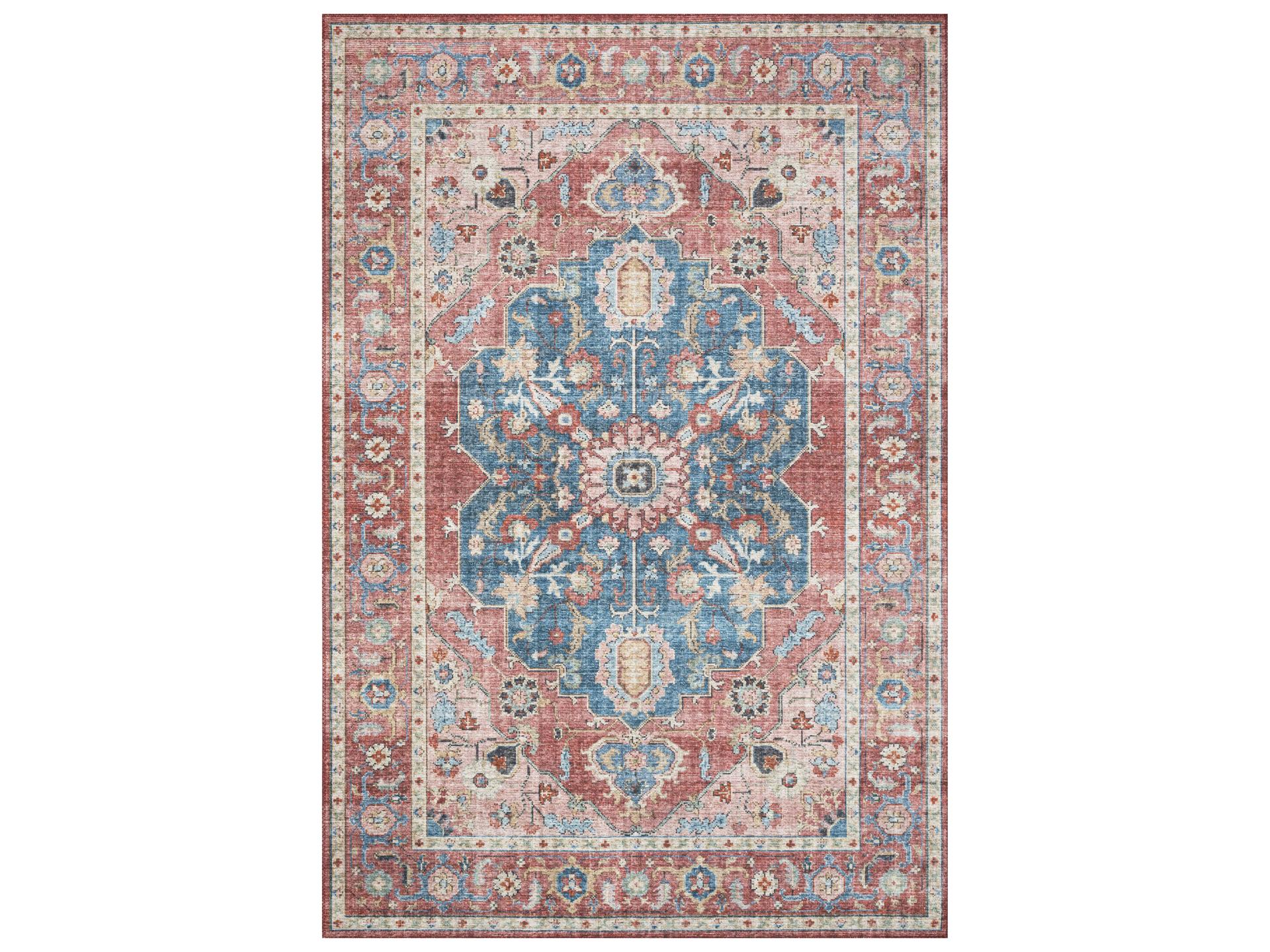 Skye Bordered Runner Area Rug