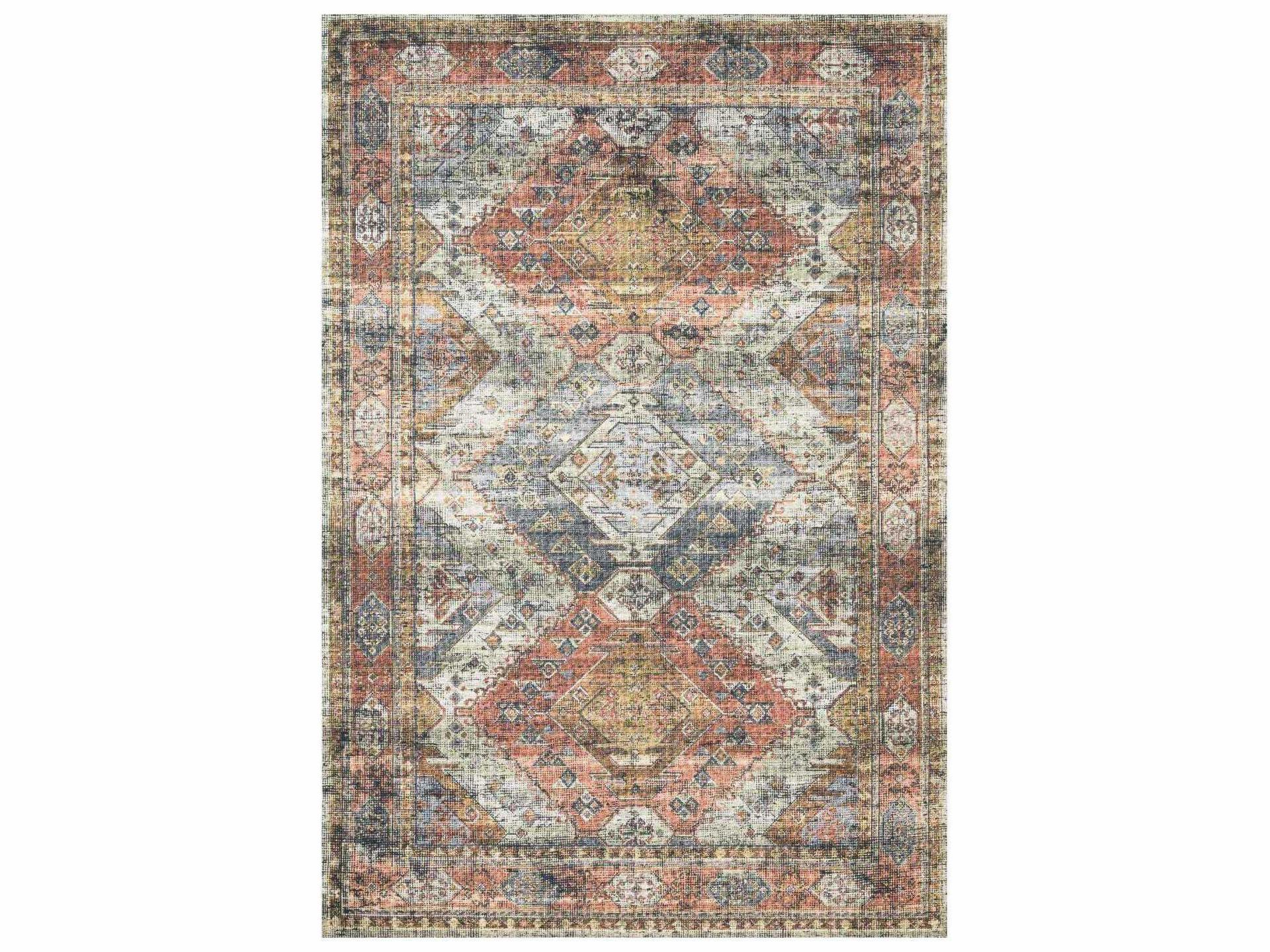 Skye Bordered Runner Area Rug