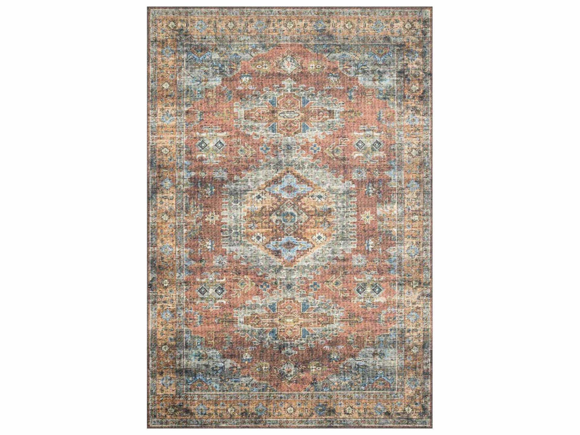 Skye Bordered Runner Area Rug