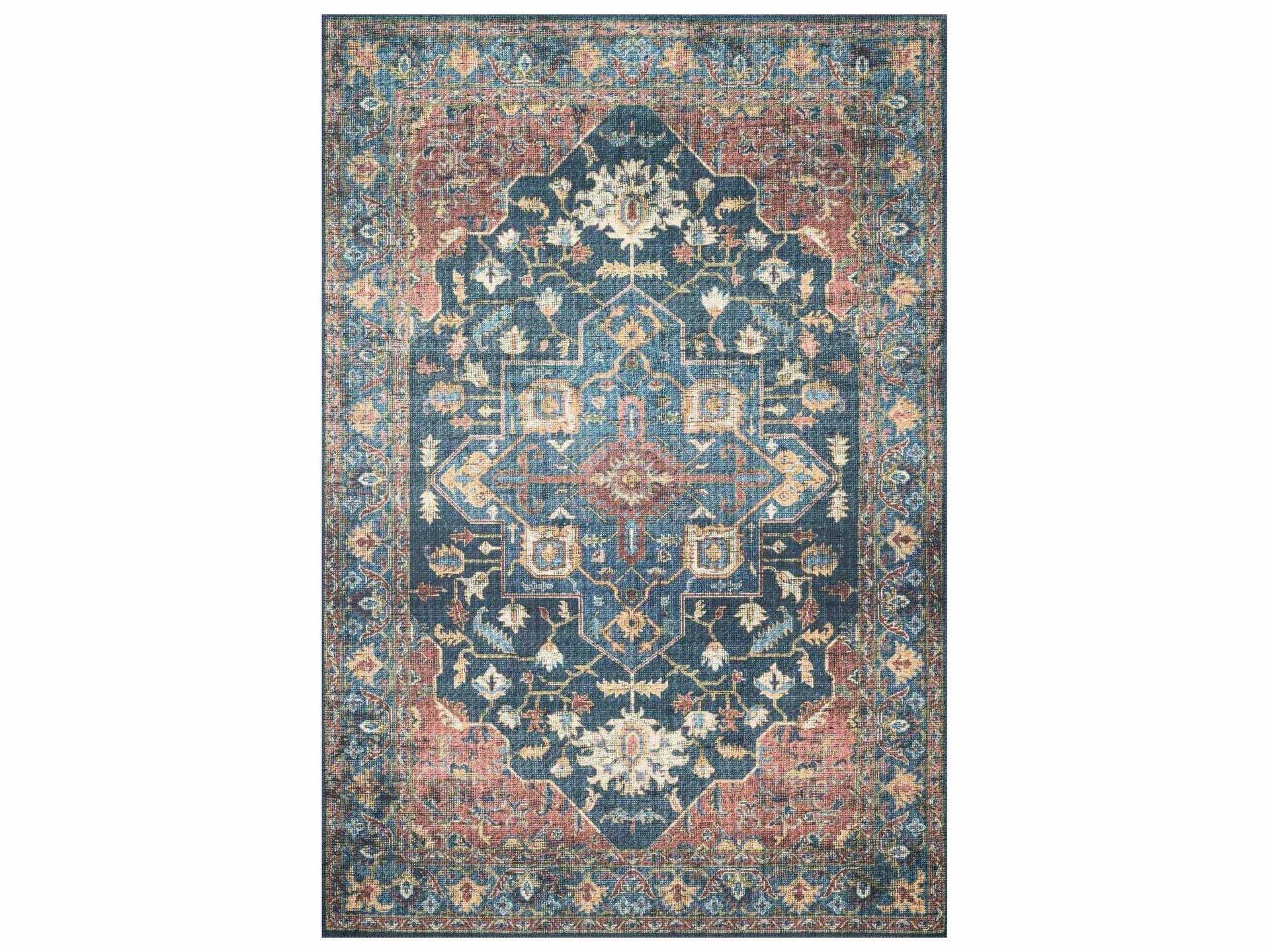 Skye Bordered Runner Area Rug