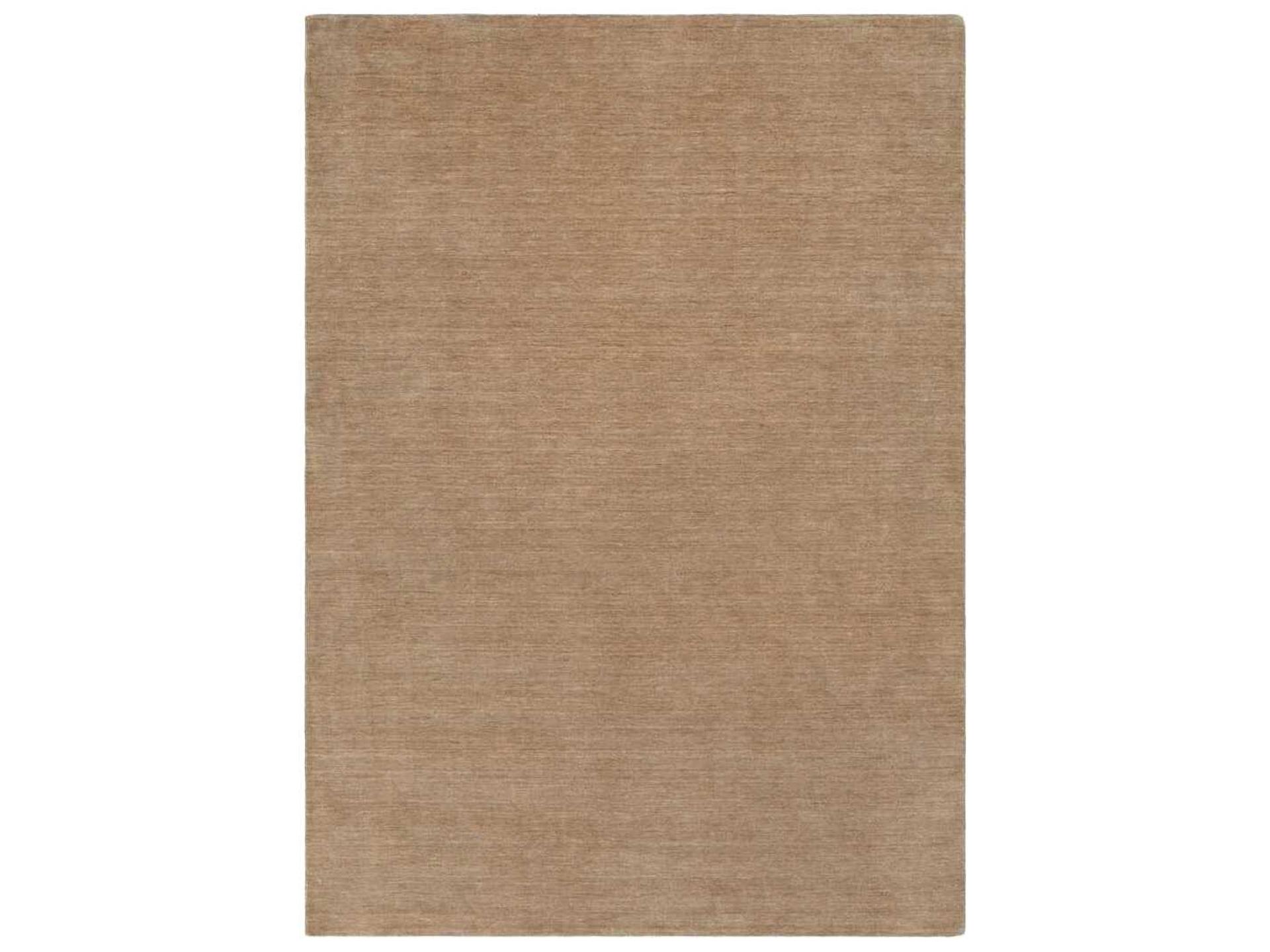 Terra Handwoven Wool Area Rug in Oakwood Tones