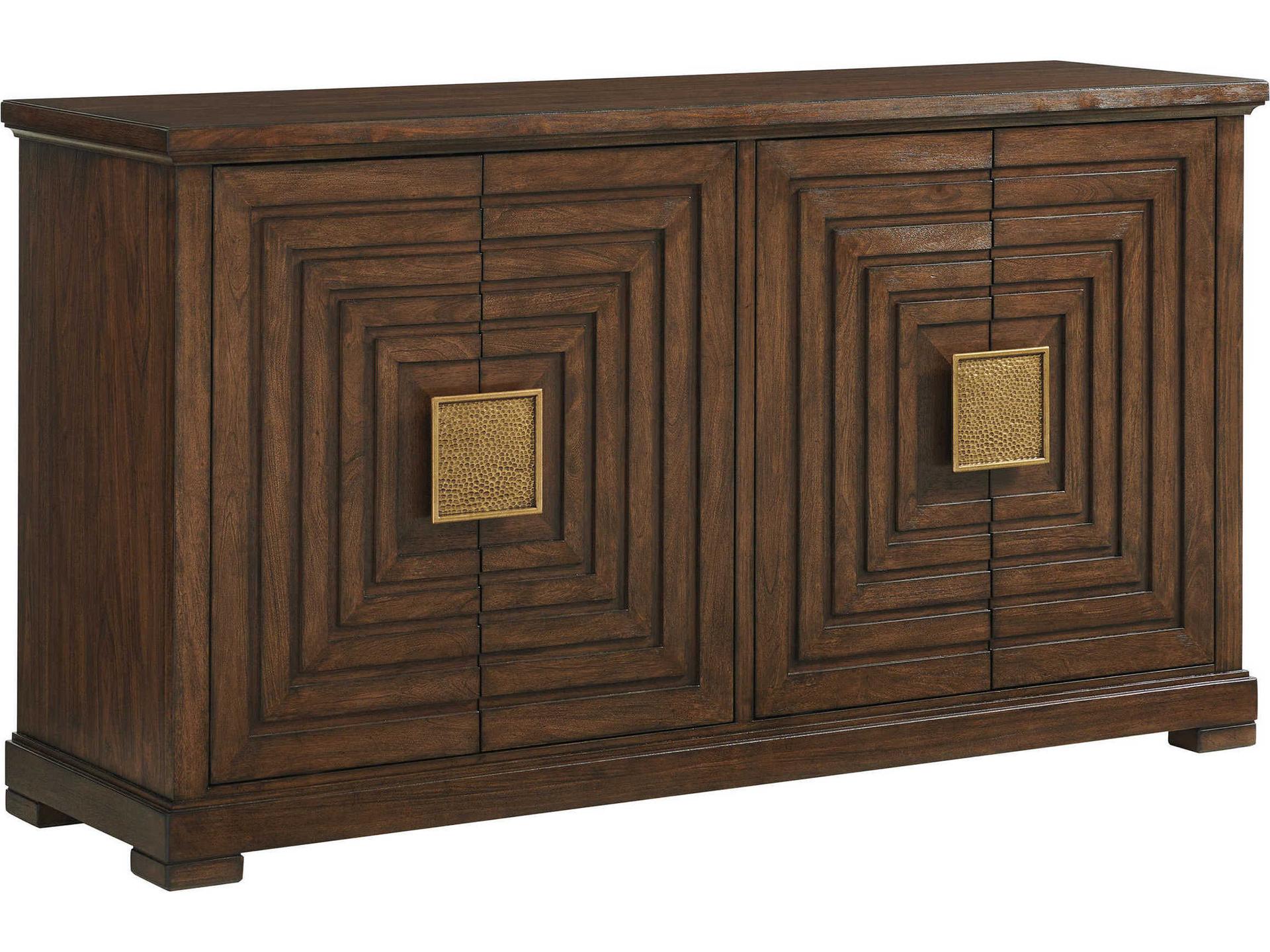 Silverado 69" Walnut Wood Sideboard