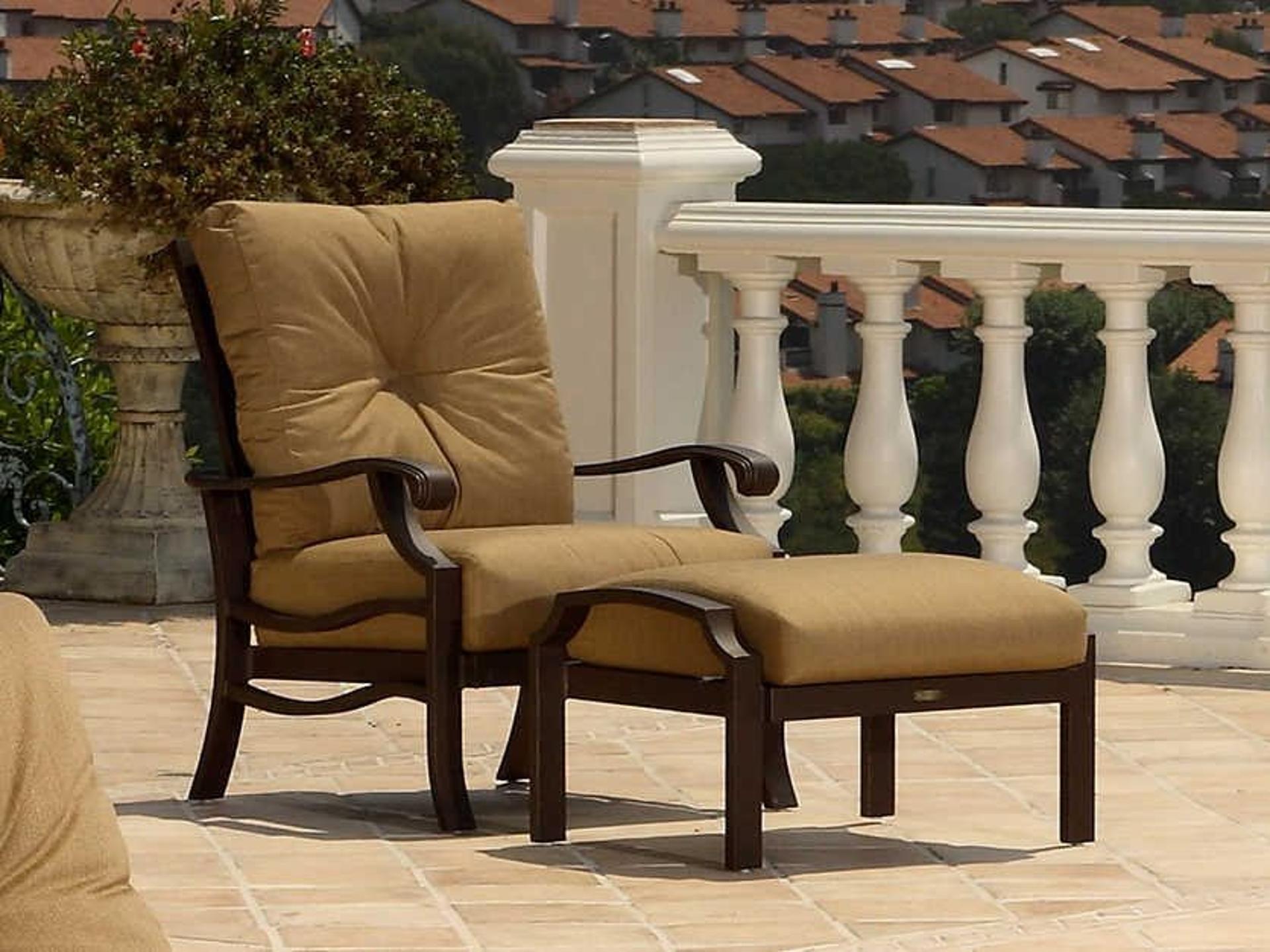 Mallin Anthem Cast Aluminum Cushion Patio Lounge Set