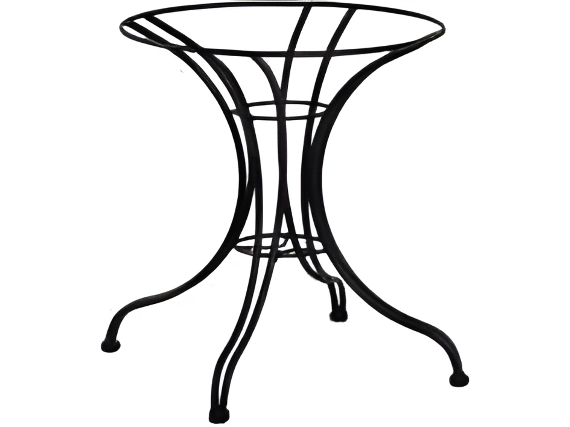 700 Series Wrought Iron Outdoor Table Base for Dining