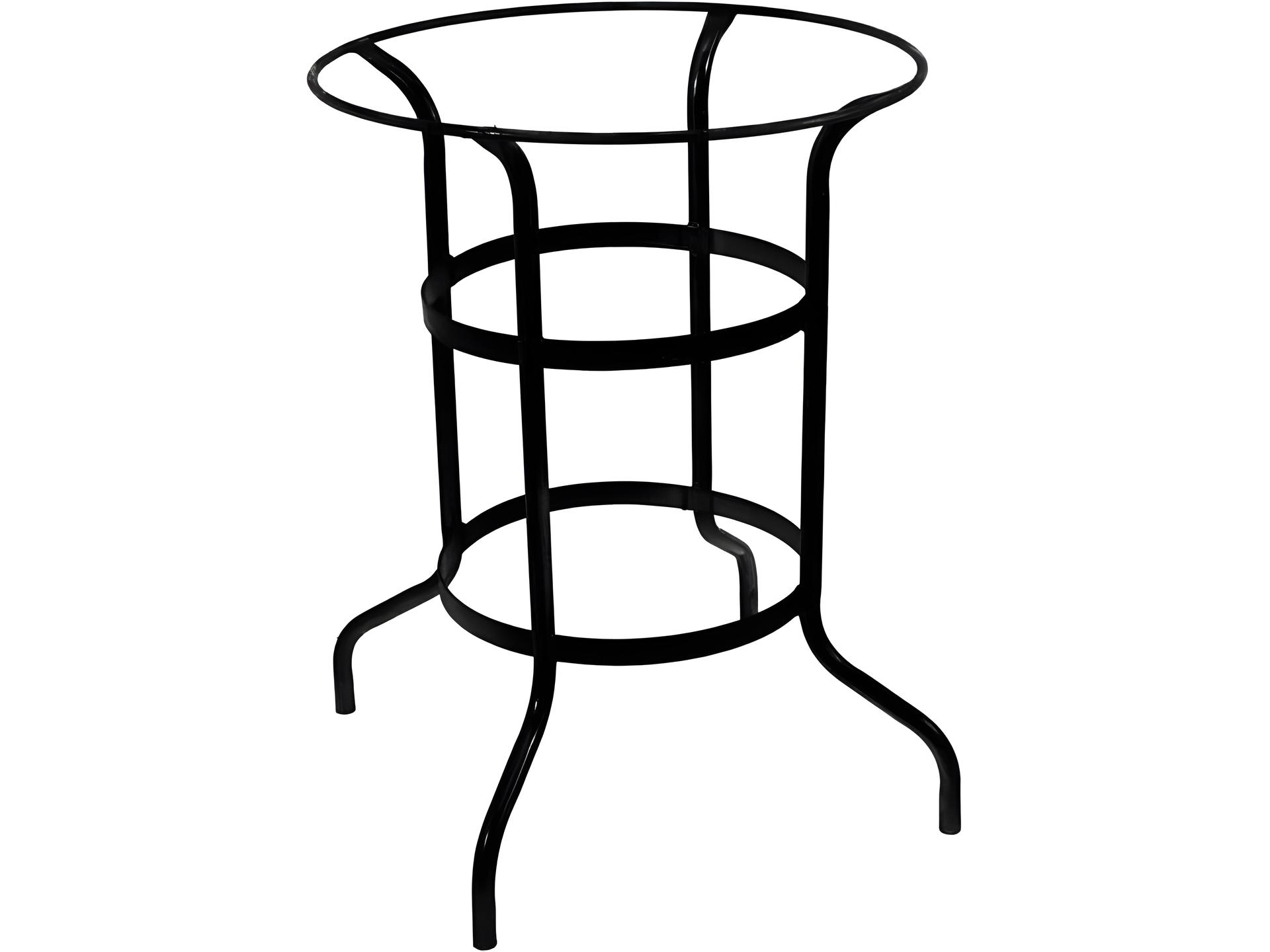 Counter Height Wrought Iron Outdoor Table Base