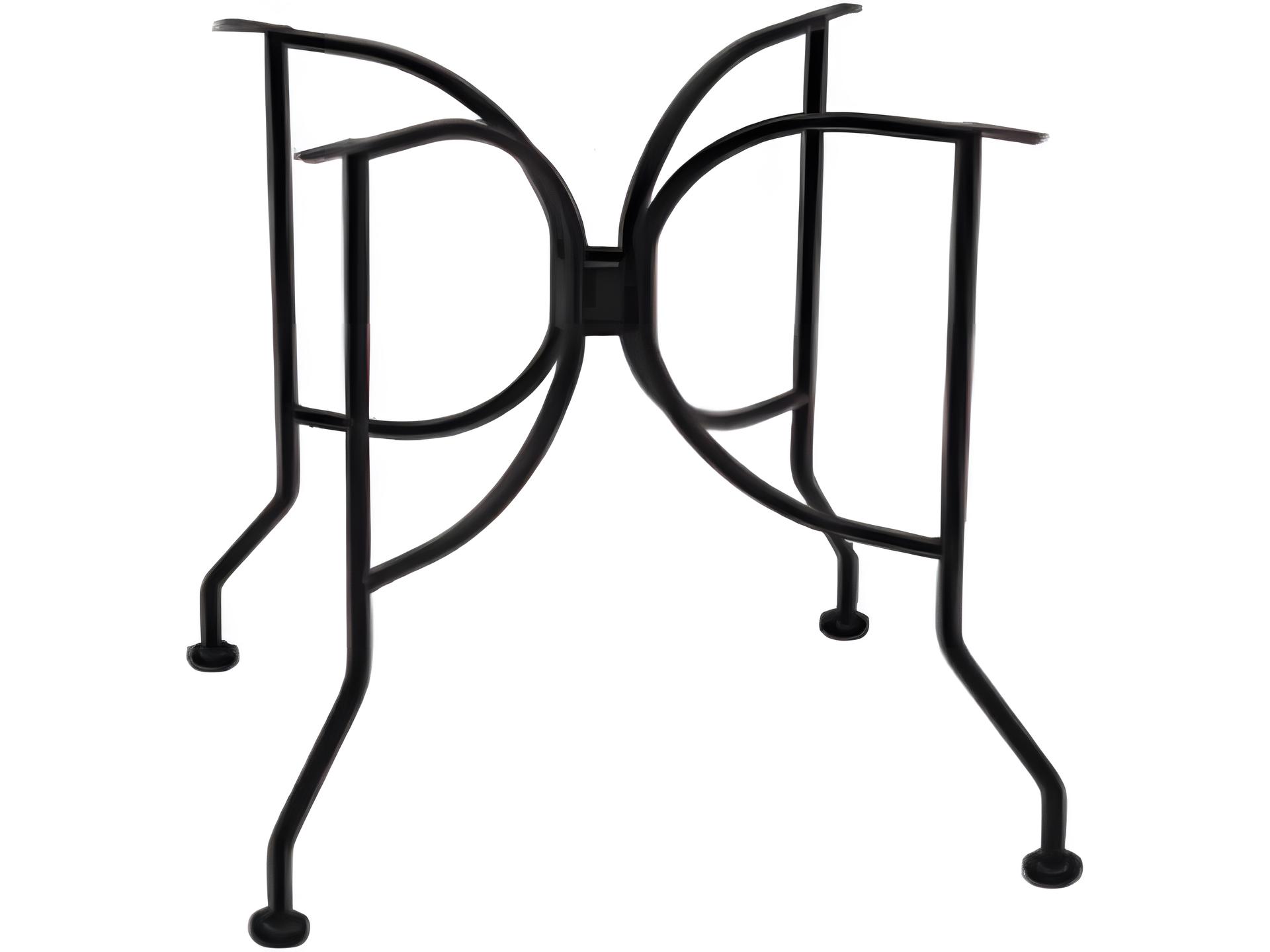 Wrought Iron Butterfly Outdoor Dining Table Base