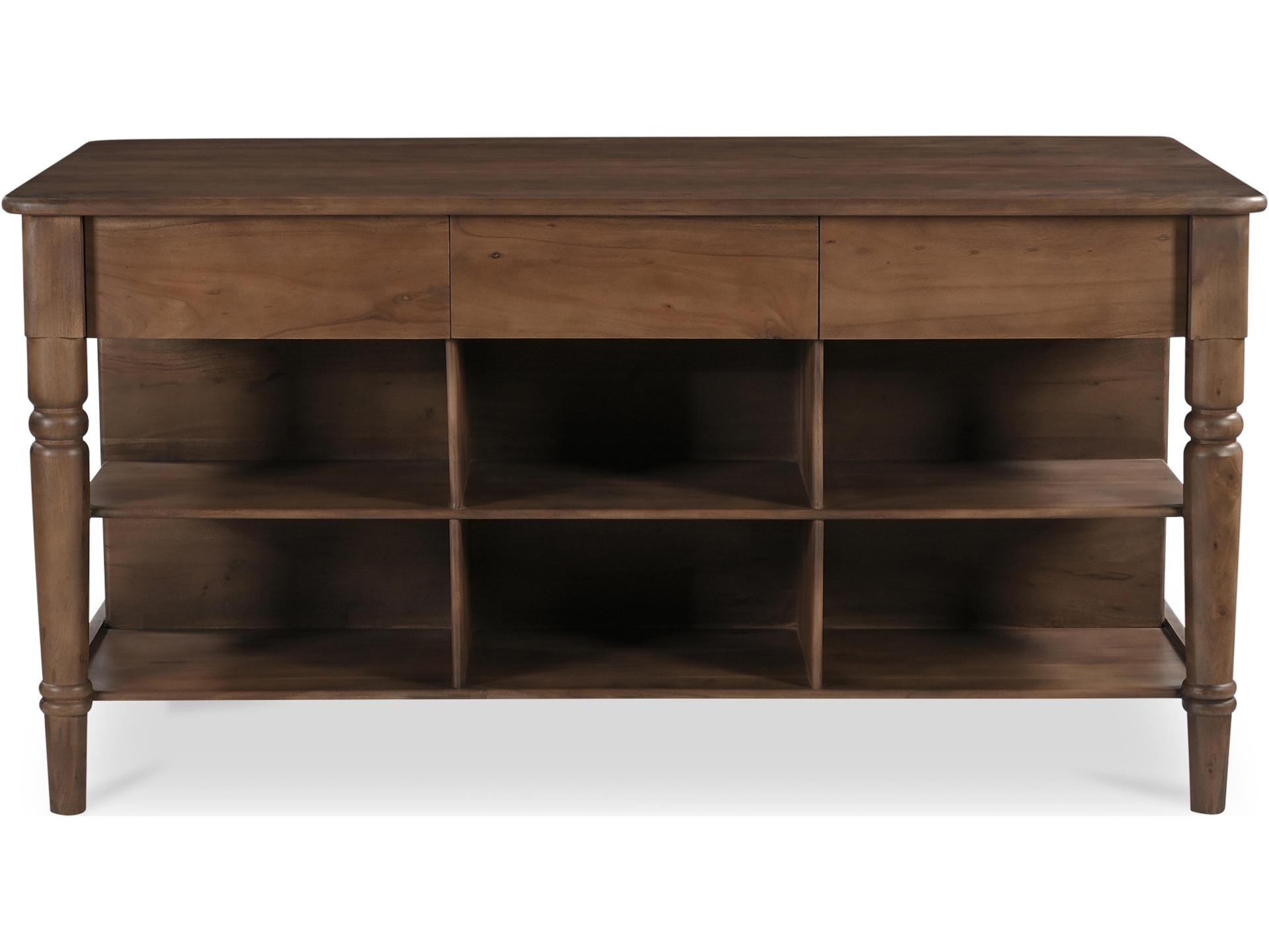 Russet Wood Brown Bar Cart