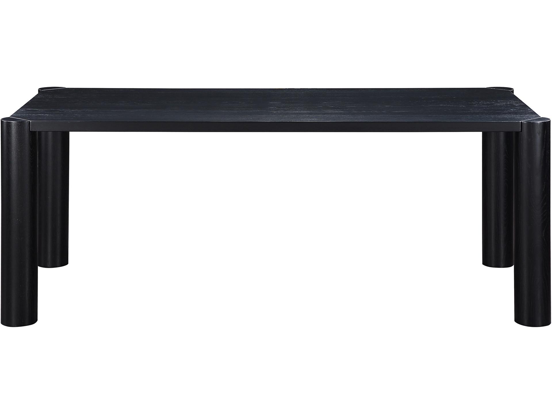 Post Small Dining Table Black