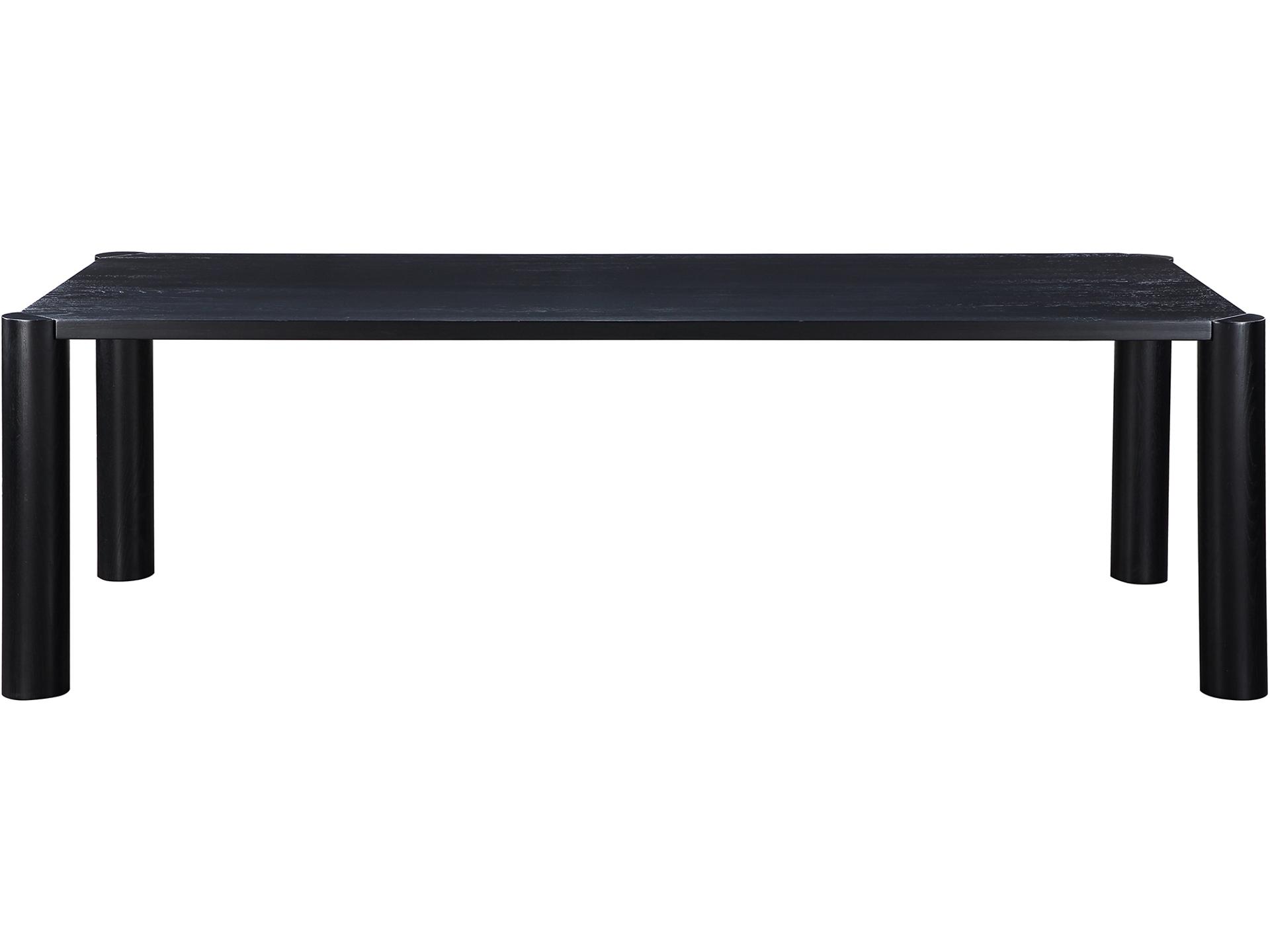 Post Large Dining Table Black