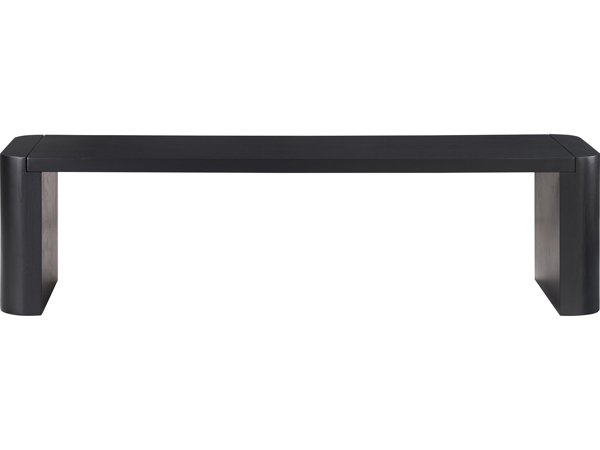 Moe's Home Post Black Accent Bench