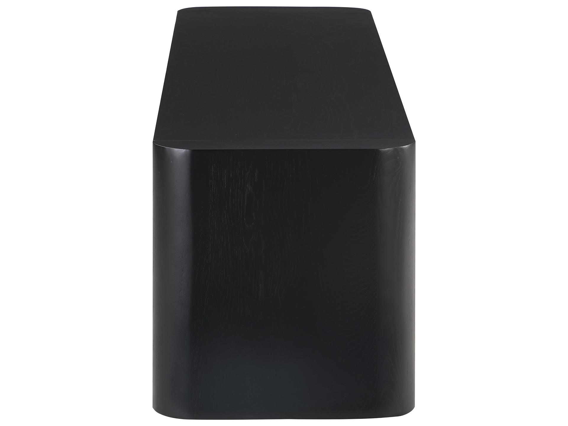 Moe's Home Post Black Accent Bench