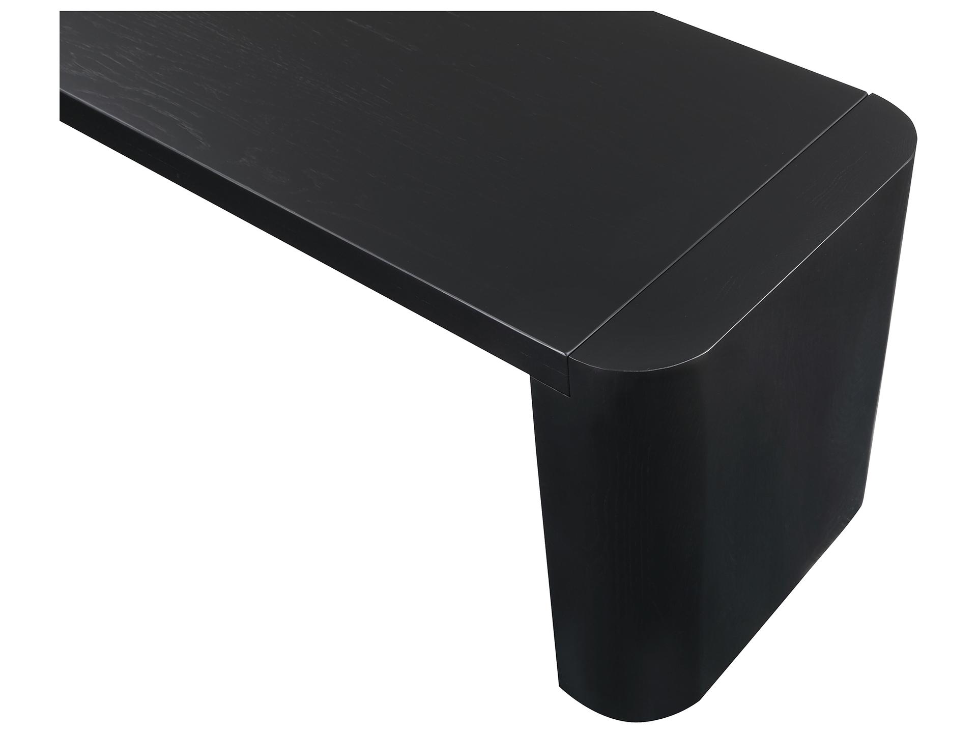 Moe's Home Post Black Accent Bench