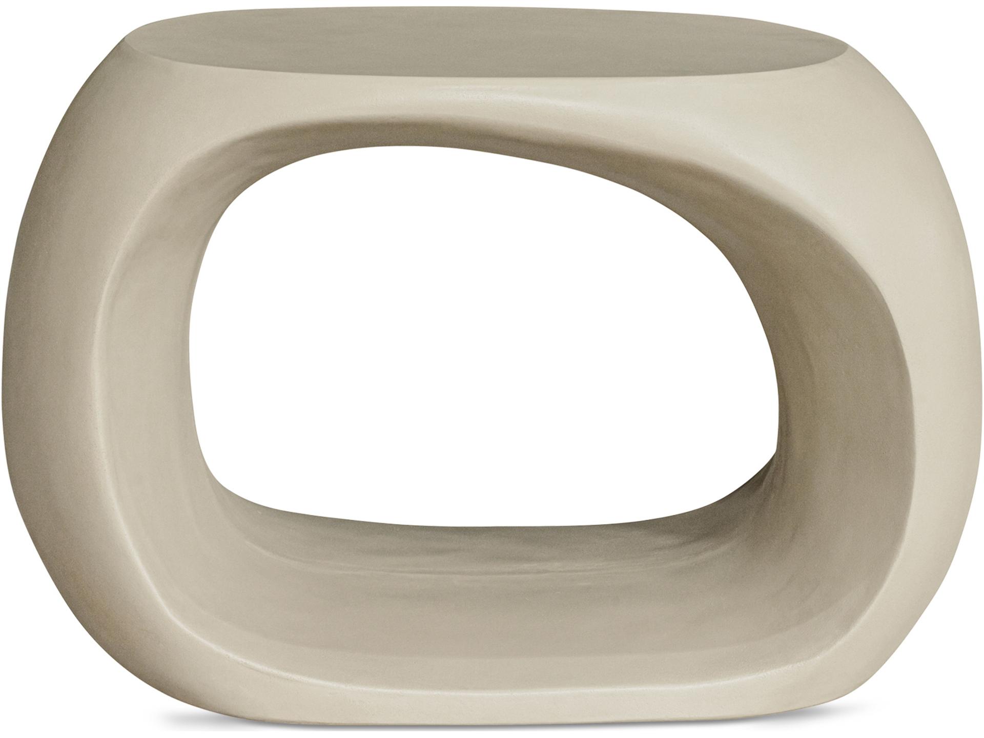 Albers Cream Accent Stool