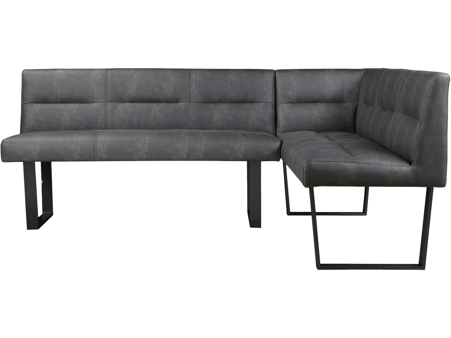 Hanlon Corner Bench Dark Grey