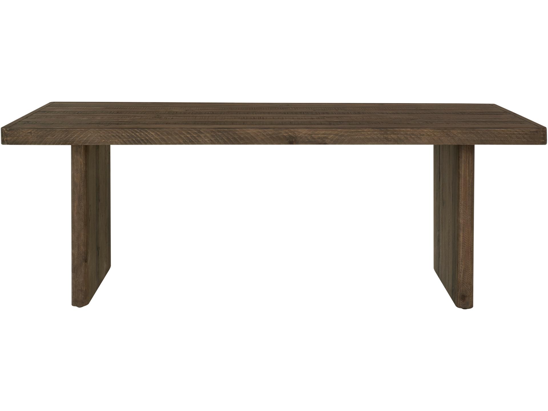 Monterey Rectangular Wood Brown Dining Table