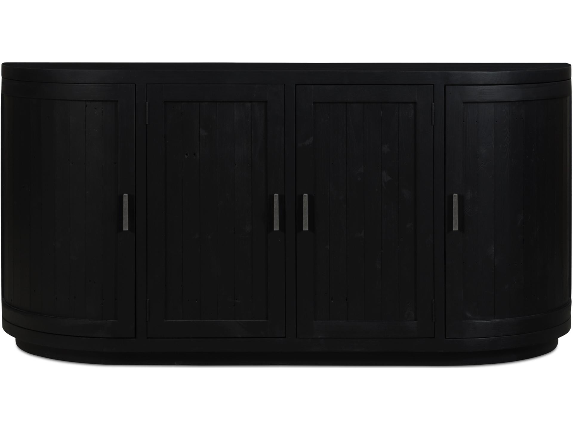 Nicola Sideboard in Black Reclaimed Pine