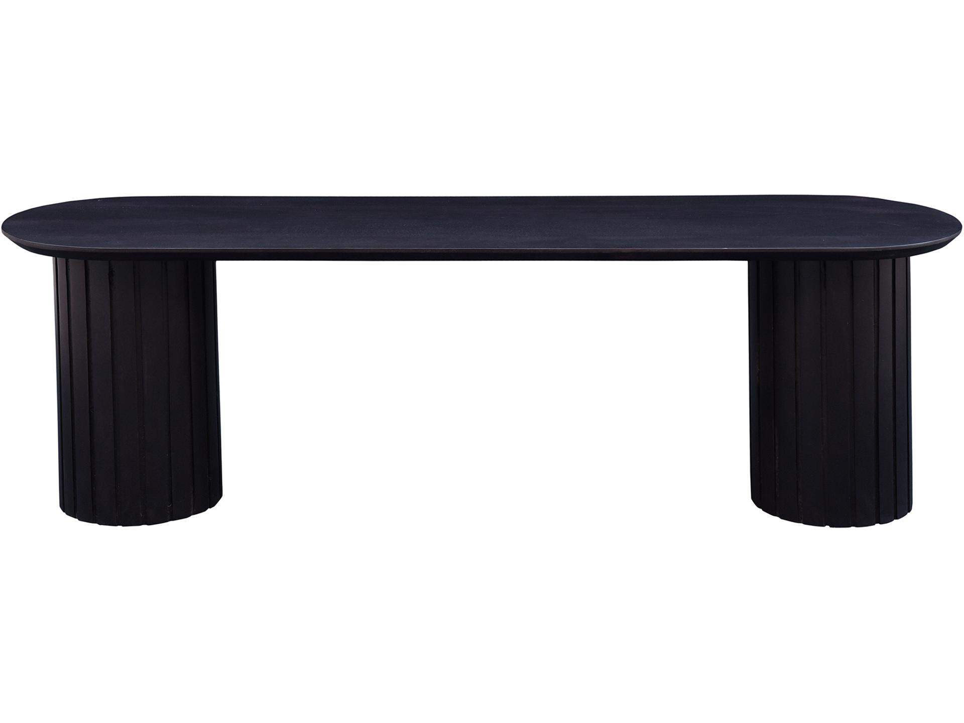 Povera Black Accent Bench