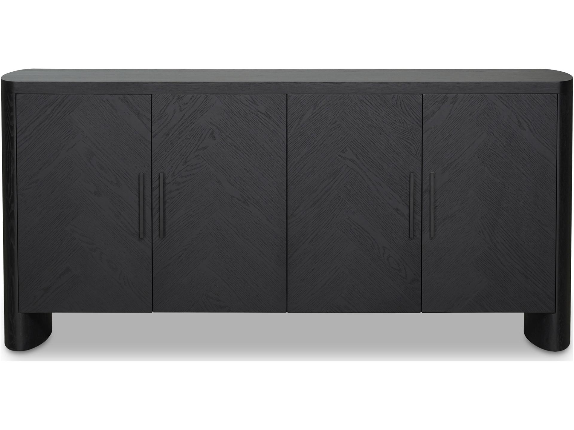 William 70.75" Sideboard Black