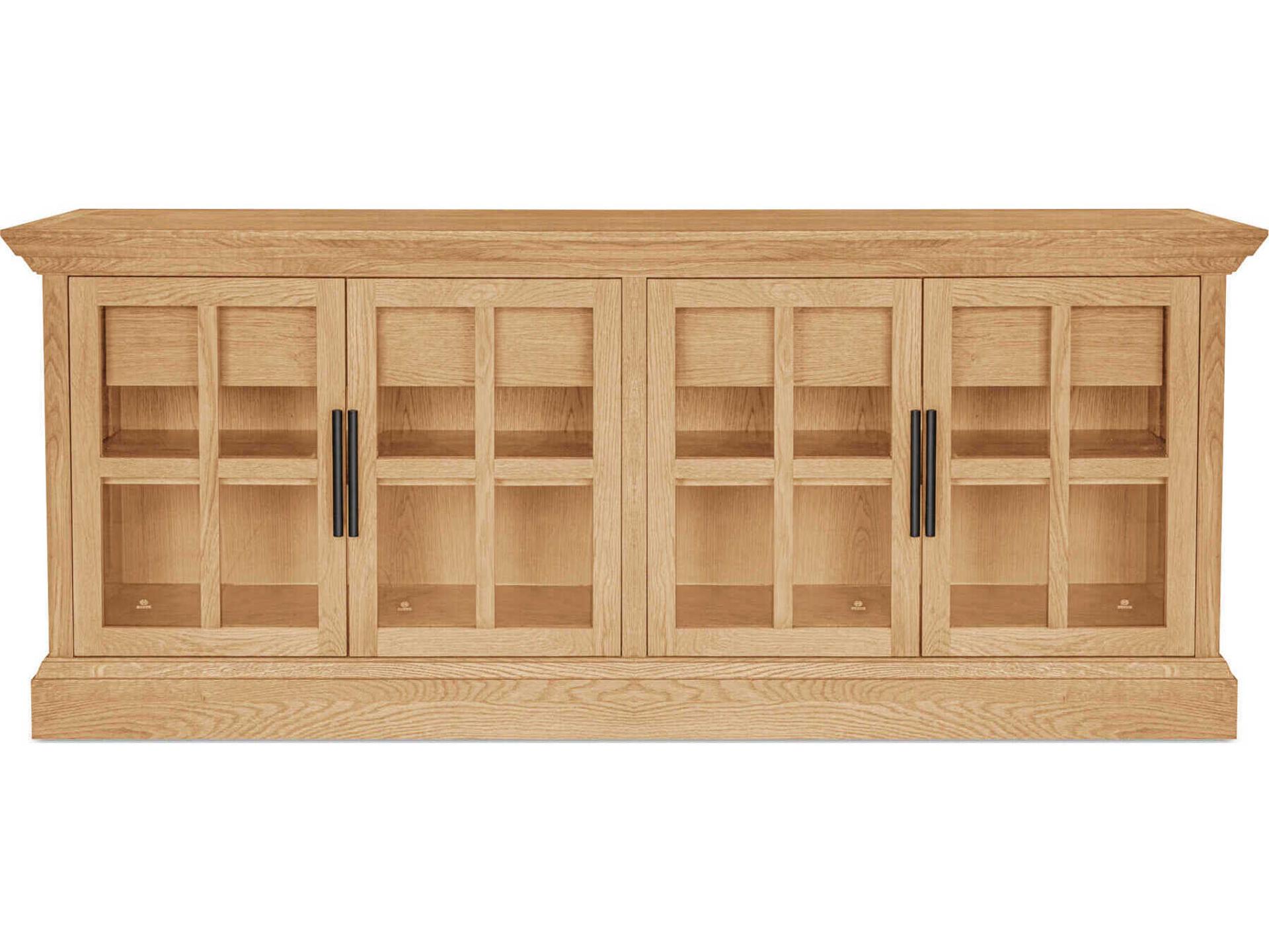 Raymond 78" Oak Wood Natural Sideboard