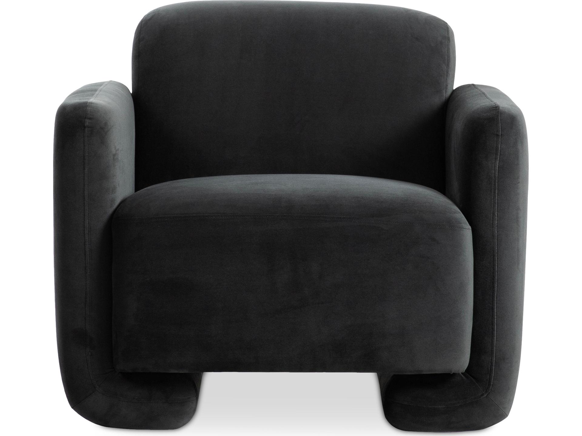 Fallon Gray Fabric Accent Chair