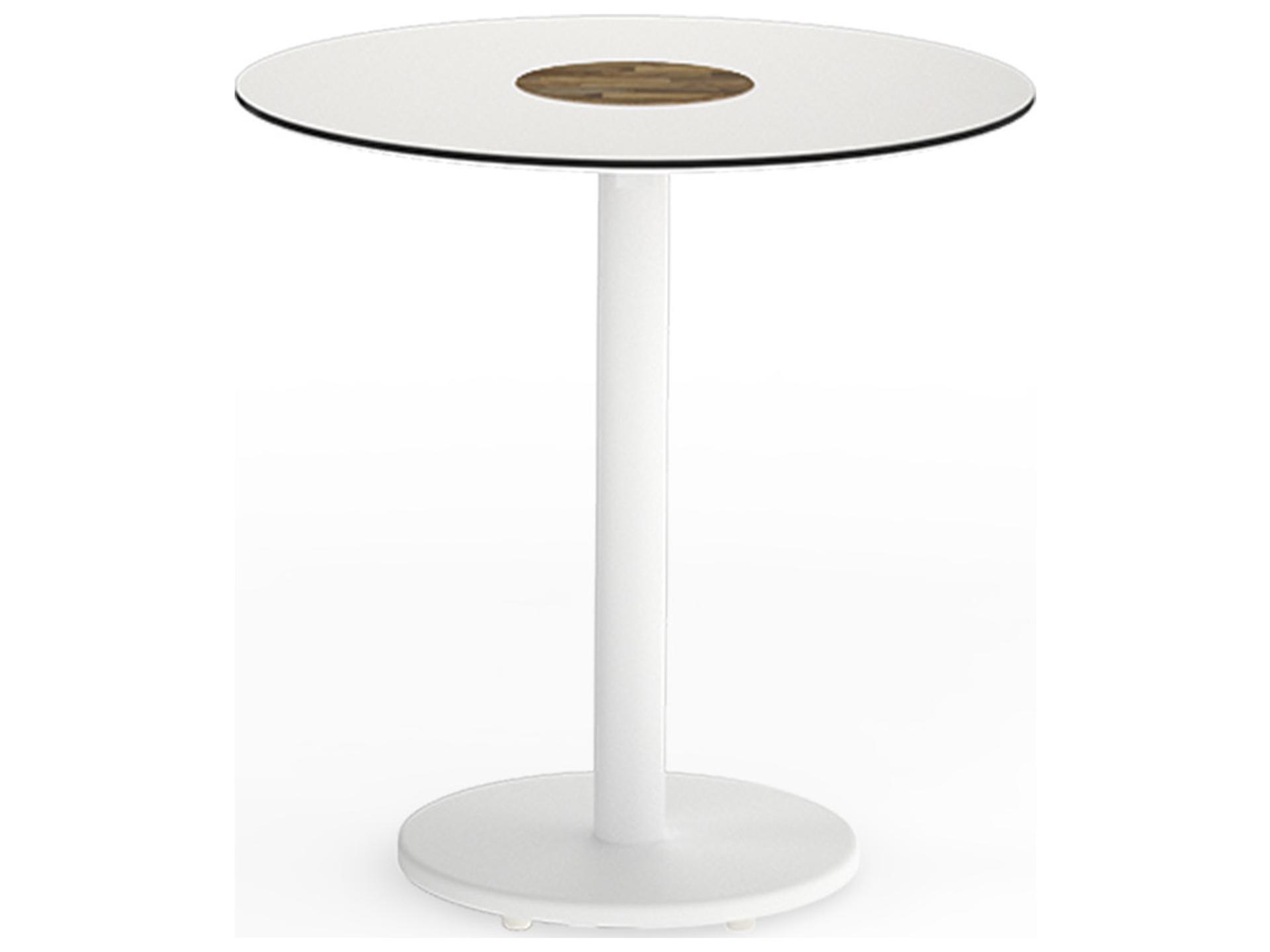 MamaGreen Stizzy Aluminum Round Outdoor Bistro Table