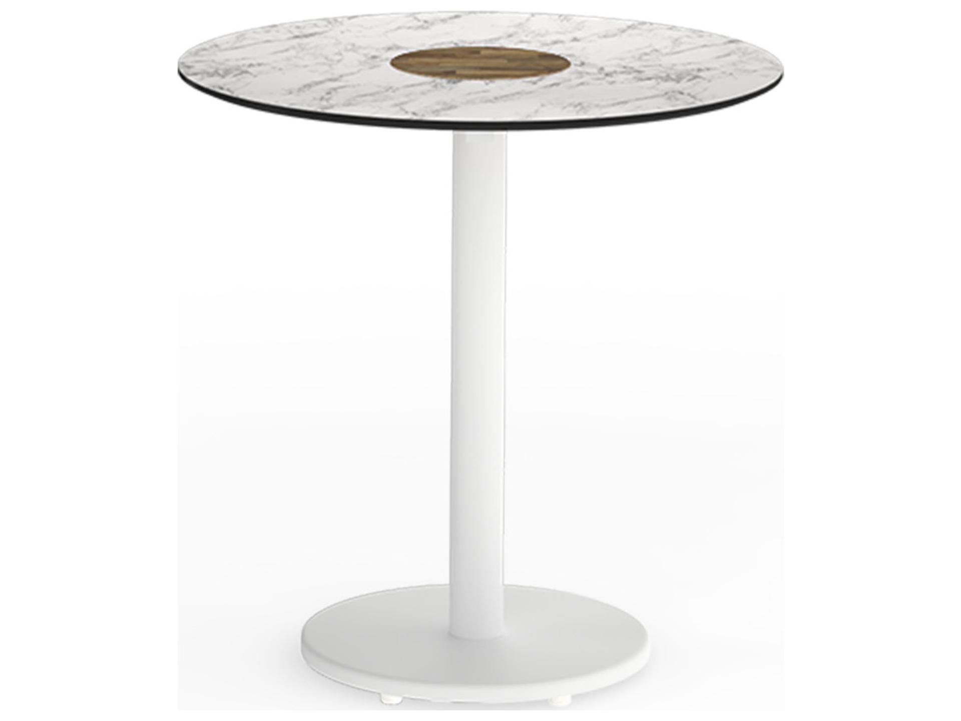 MamaGreen Stizzy Aluminum Round Outdoor Bistro Table