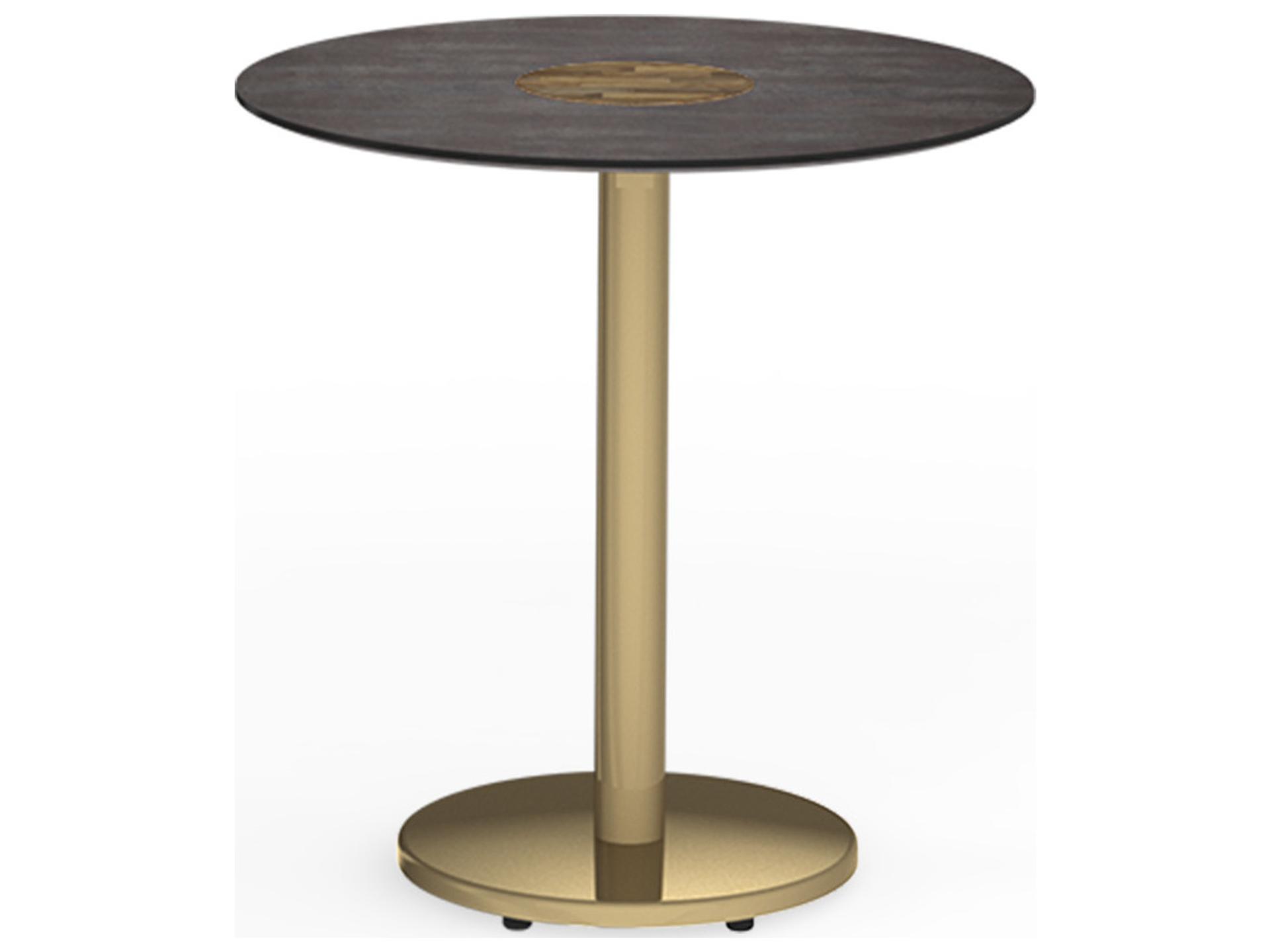 MamaGreen Stizzy Aluminum Round Outdoor Bistro Table