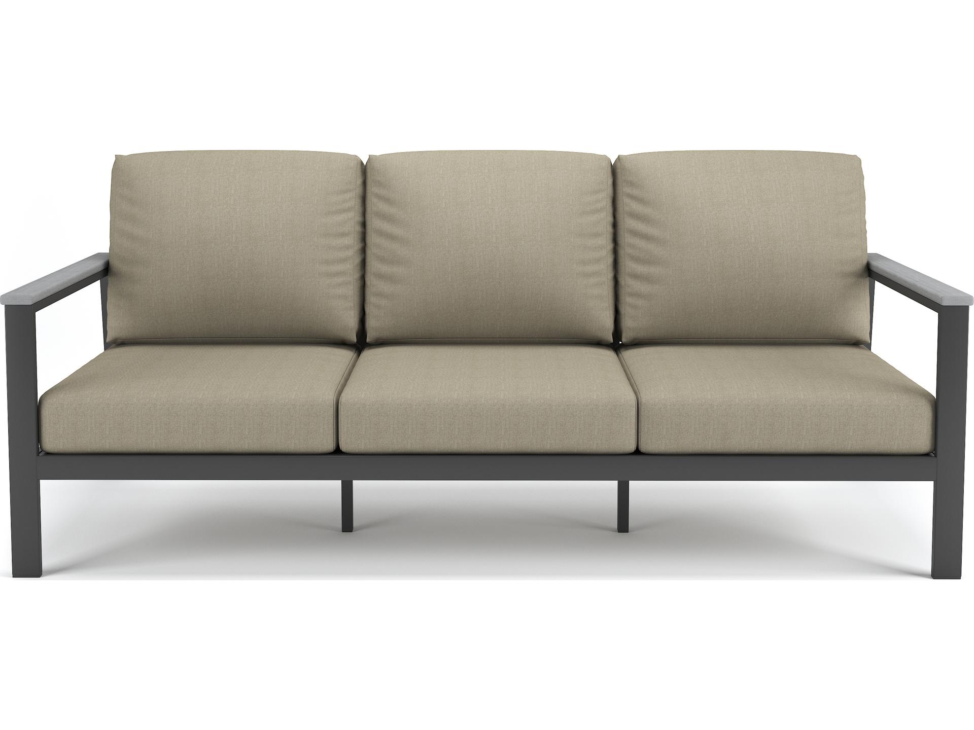 Hanover 3-Seat Aluminum Outdoor Sofa