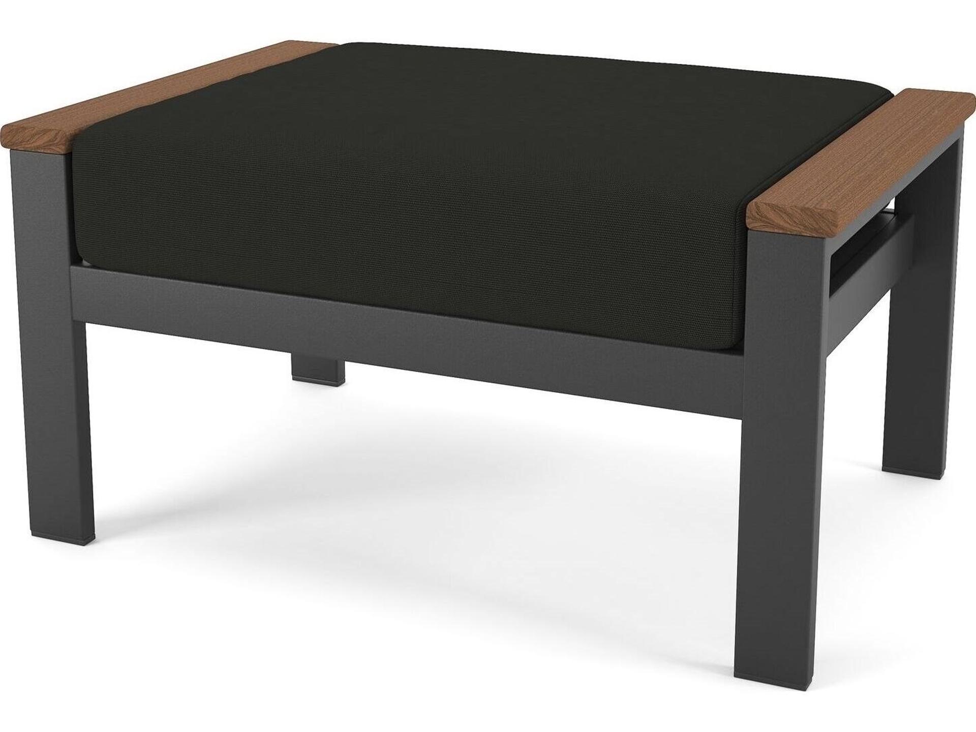 Hanover Slat Rectangle Outdoor Ottoman