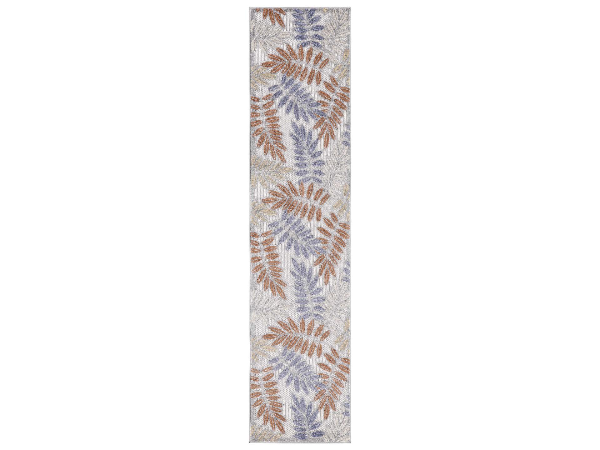 Aloha Runner Rug Indoor Outdoor Floral