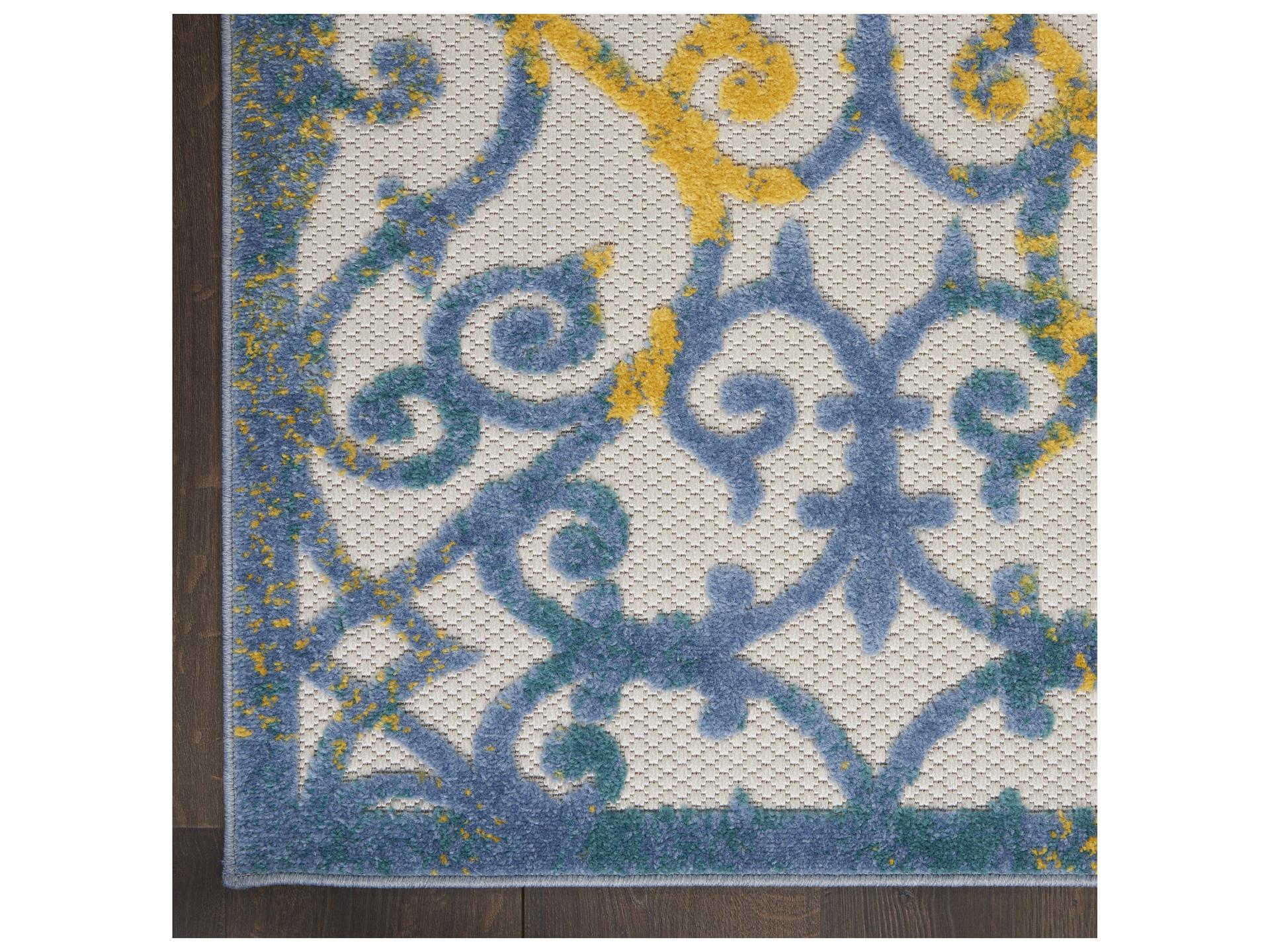 Nourison Aloha Damask Area Rug