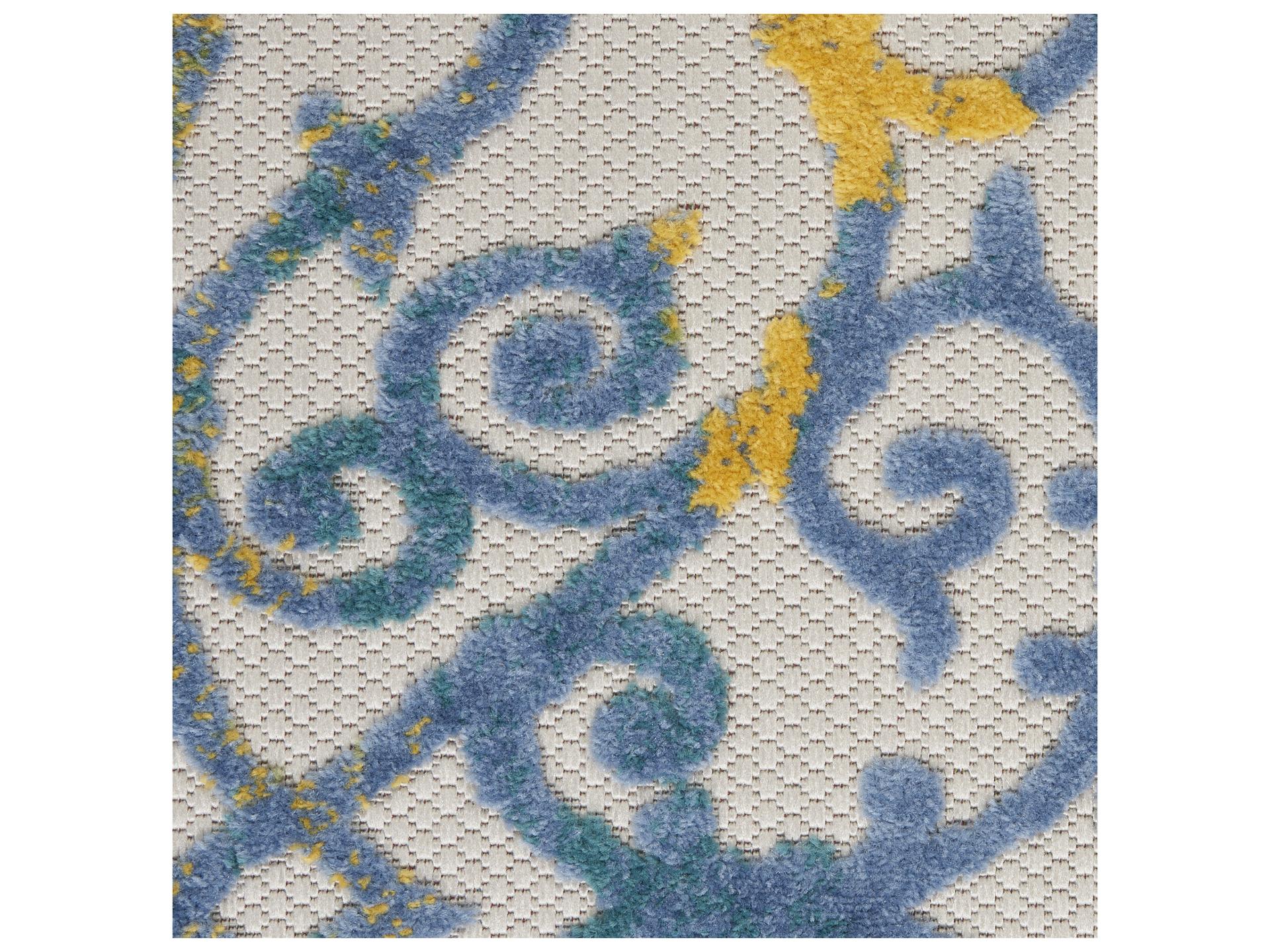 Nourison Aloha Damask Area Rug