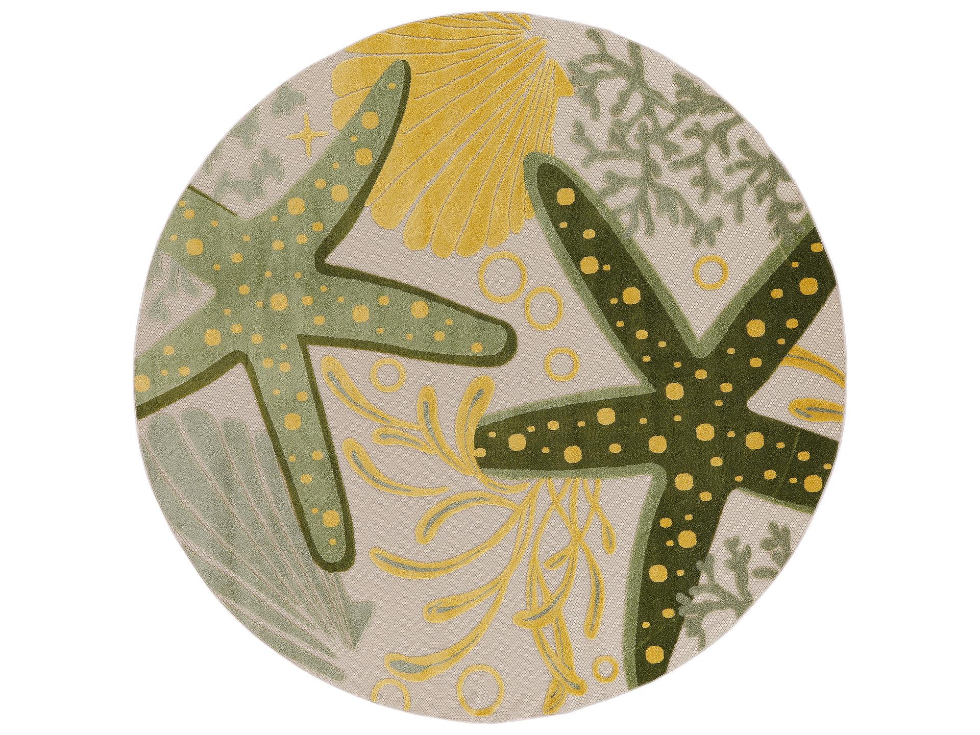 Aloha Indoor Outdoor Rug Coastal Starfish