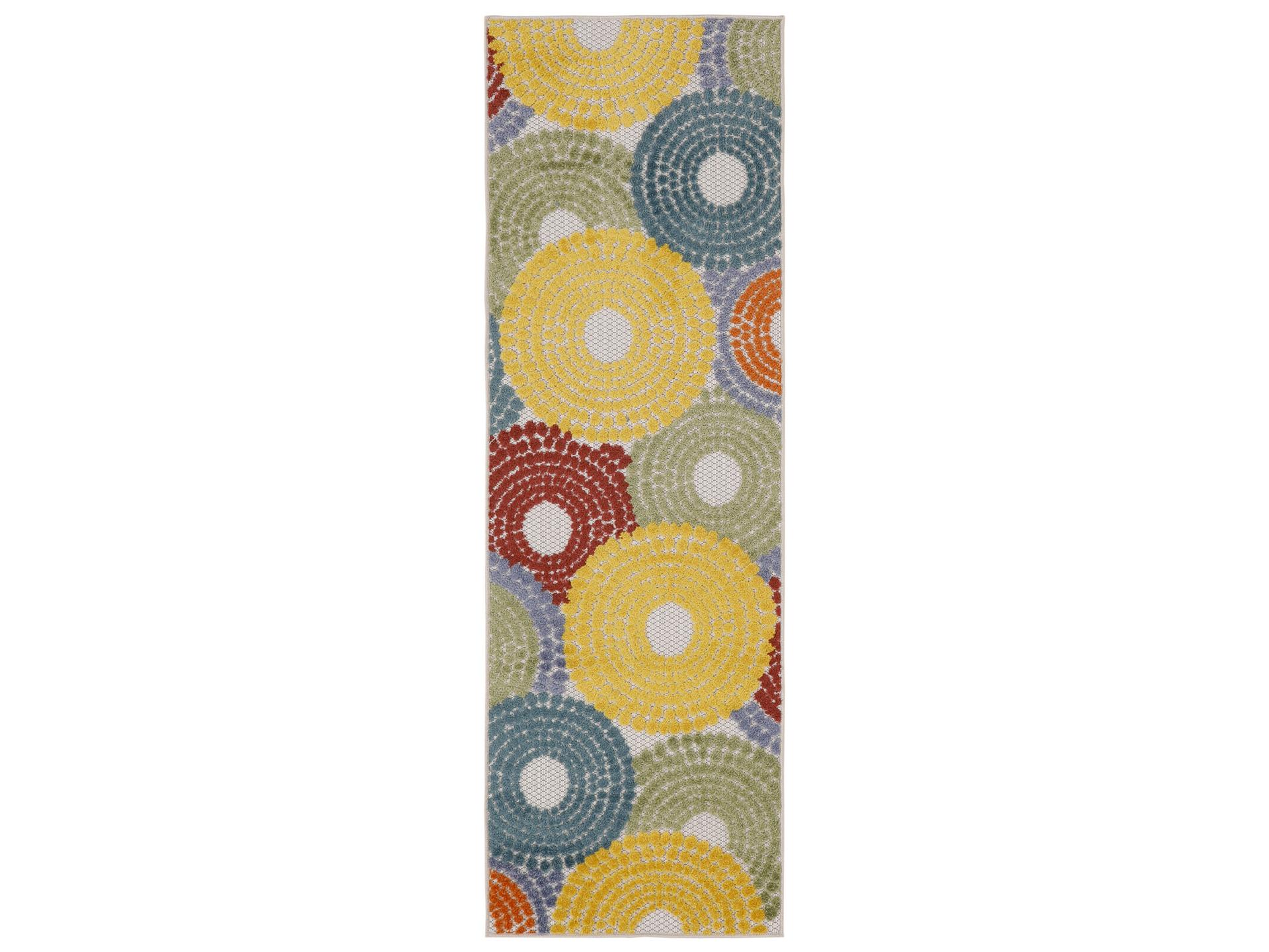 Aloha Floral Runner Area Rug