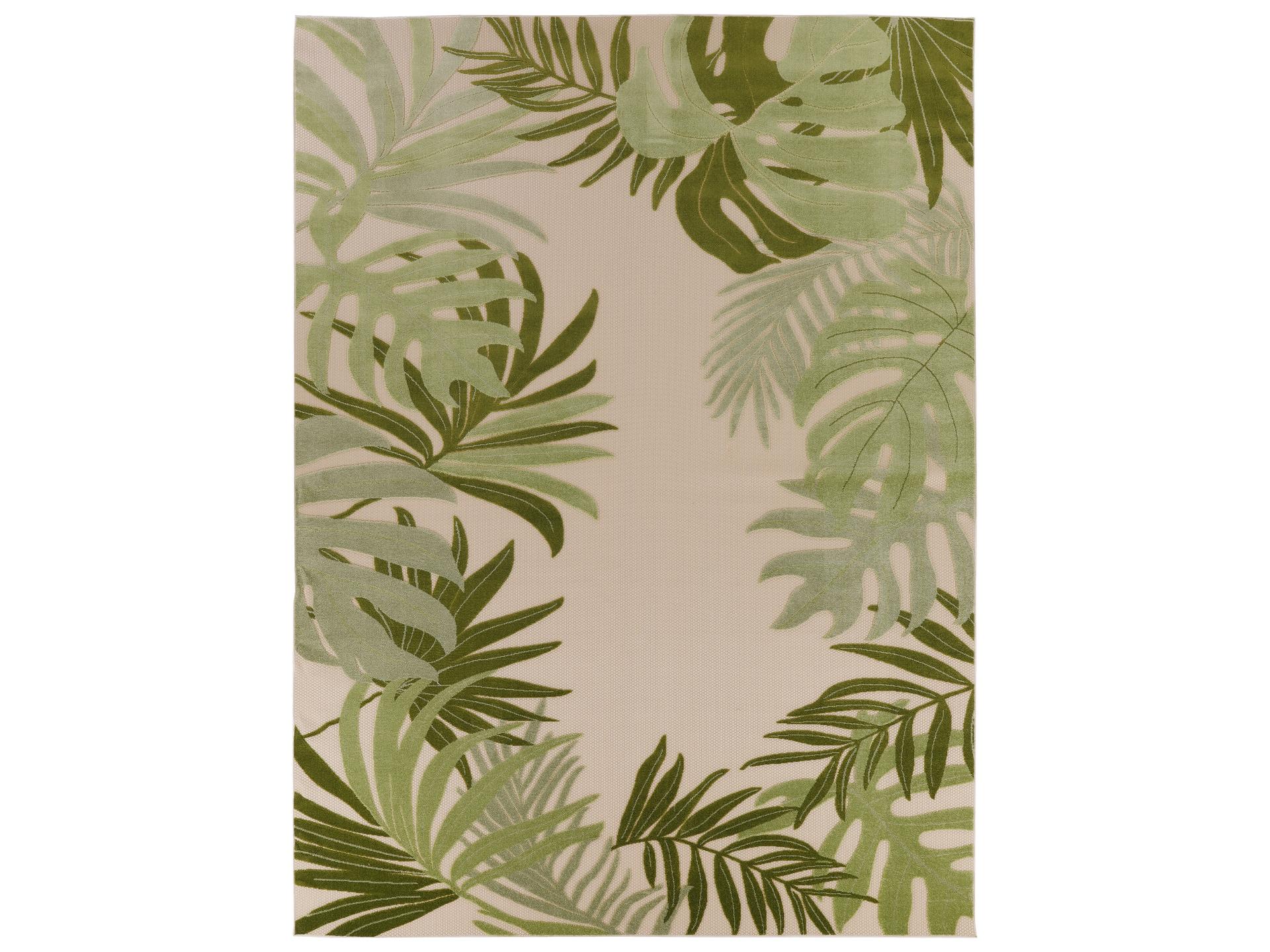 Aloha Indoor Outdoor Area Rug Tropical High-Low Weave