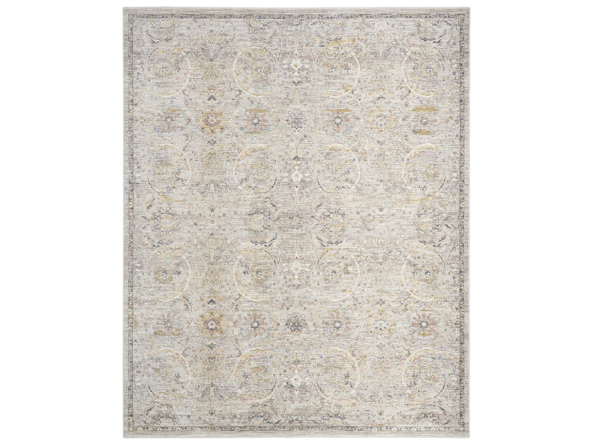 Antique Fusion Bordered Area Rug