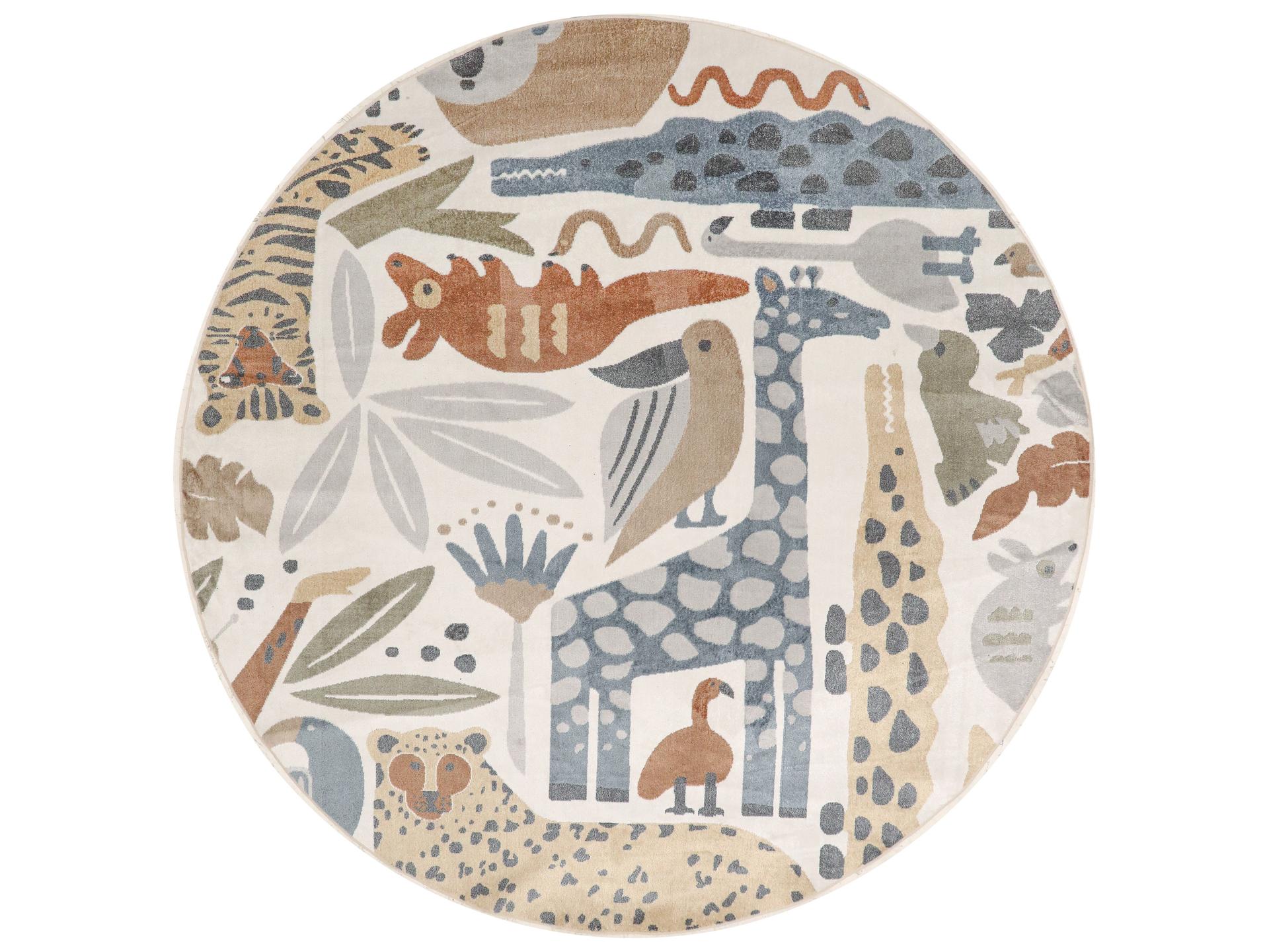 Astra Machine Washable Animal Prints Area Rug
