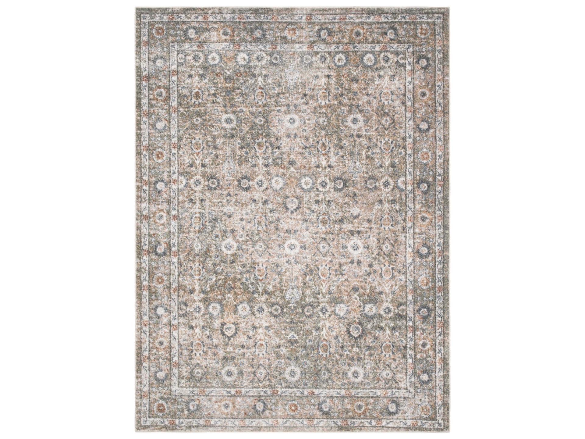 Astra Machine Washable Bordered Area Rug