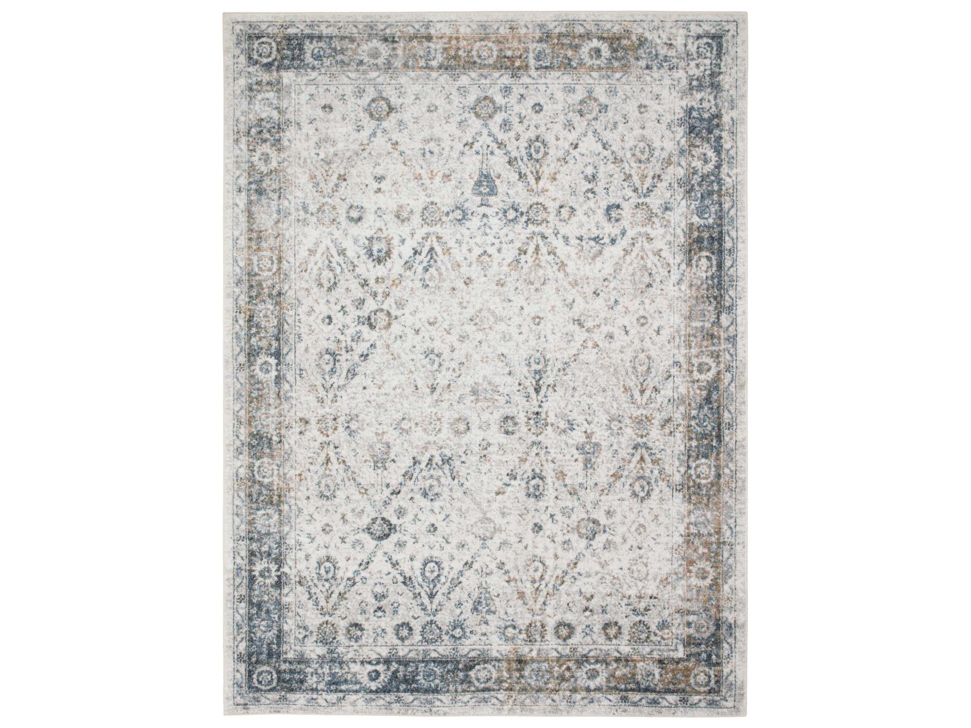Astra Machine Washable Bordered Area Rug