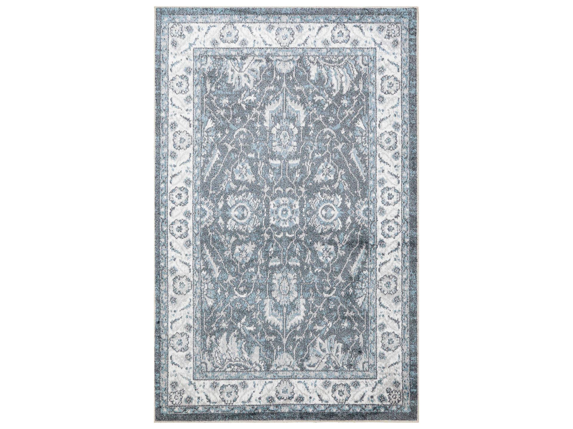 Astra Machine Washable Bordered Area Rug