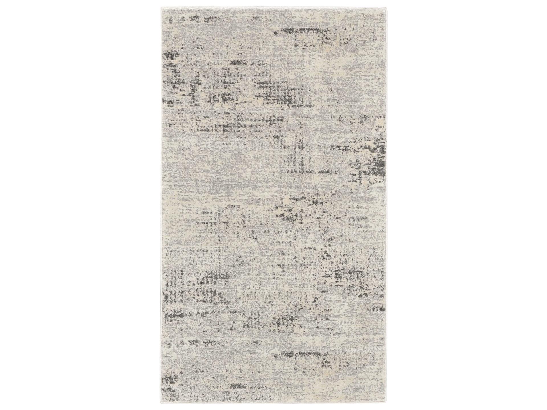 Calvin Klein Rush Abstract Area Rug in Ivory Beige