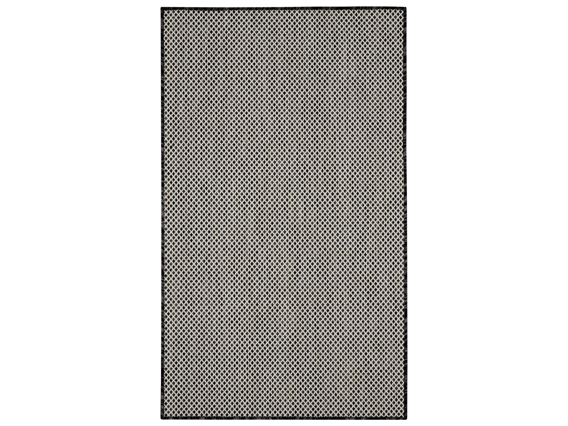 Courtyard Geometric Indoor Outdoor Area Rug