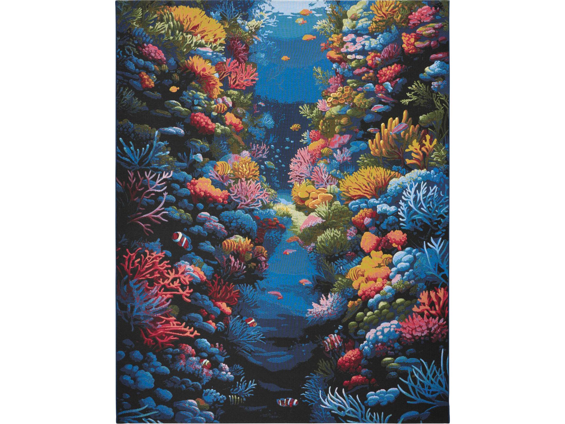 Color Splash Graphic Area Rug