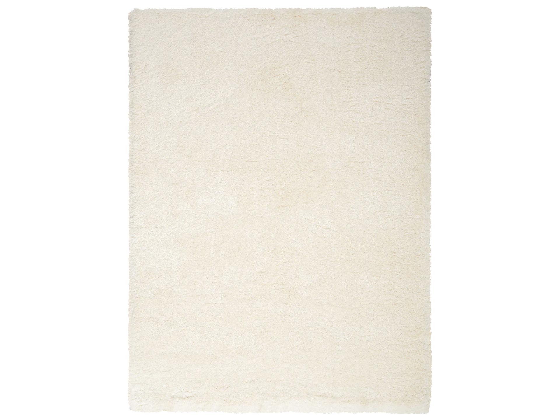 Dreamy Shag DRS05 Ivory Polyester Area Rug
