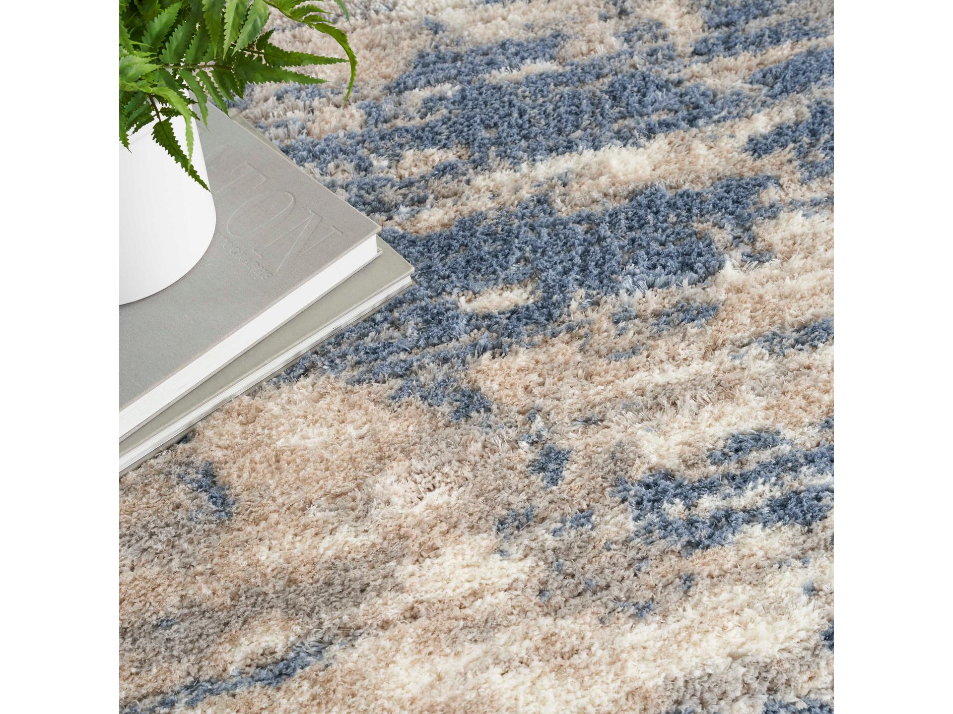 Nourison Dreamy Shag Abstract Area Rug
