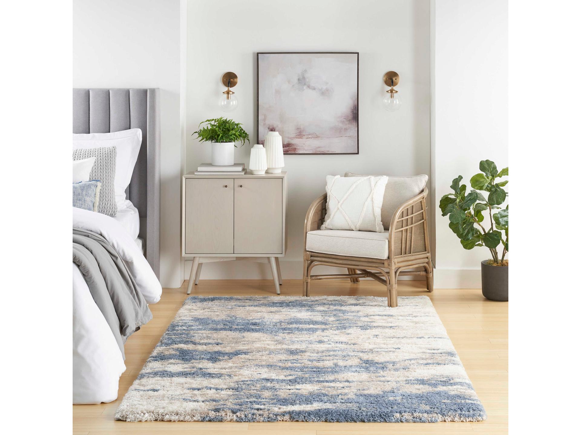 Nourison Dreamy Shag Abstract Area Rug