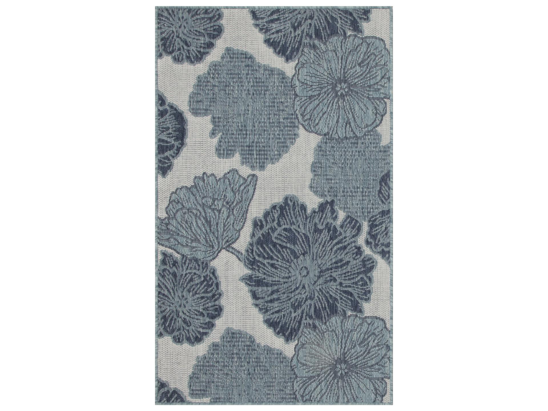 Garden Oasis Floral Area Rug