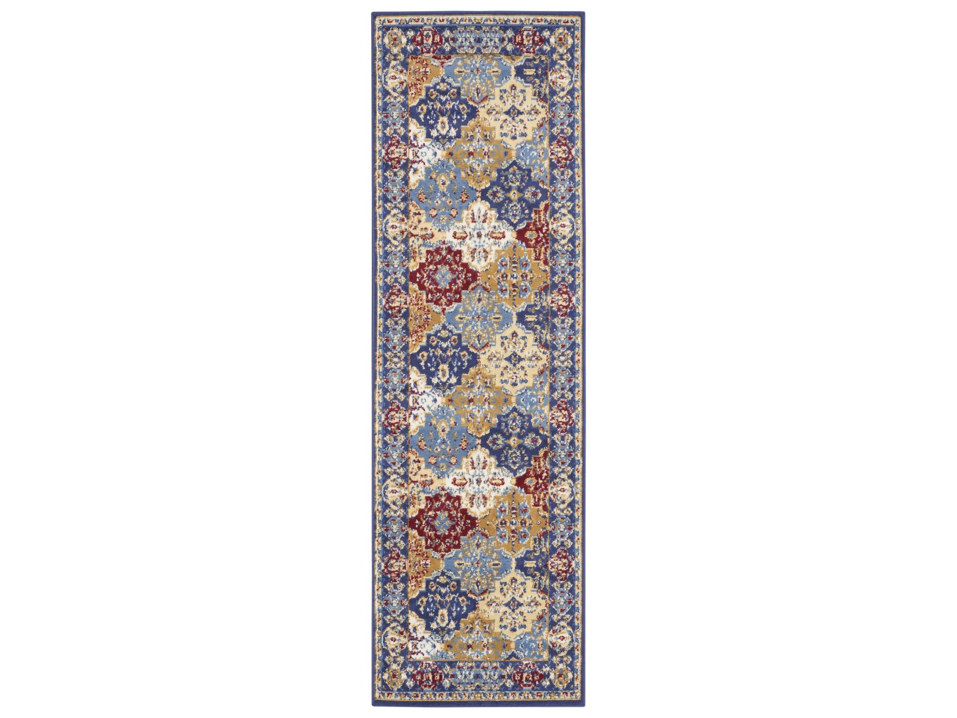 Grafx Bordered Runner Area Rug